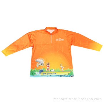 Long Sleeve Fishing Jerseys Custom Fishing Shirts Fishing Wear